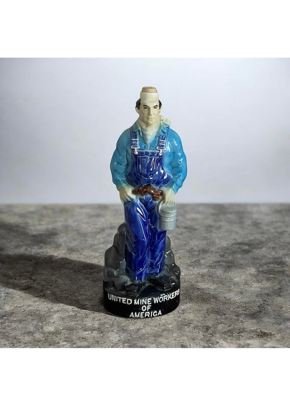 United Mine/Coal Workers Of America Decanter 13.5”